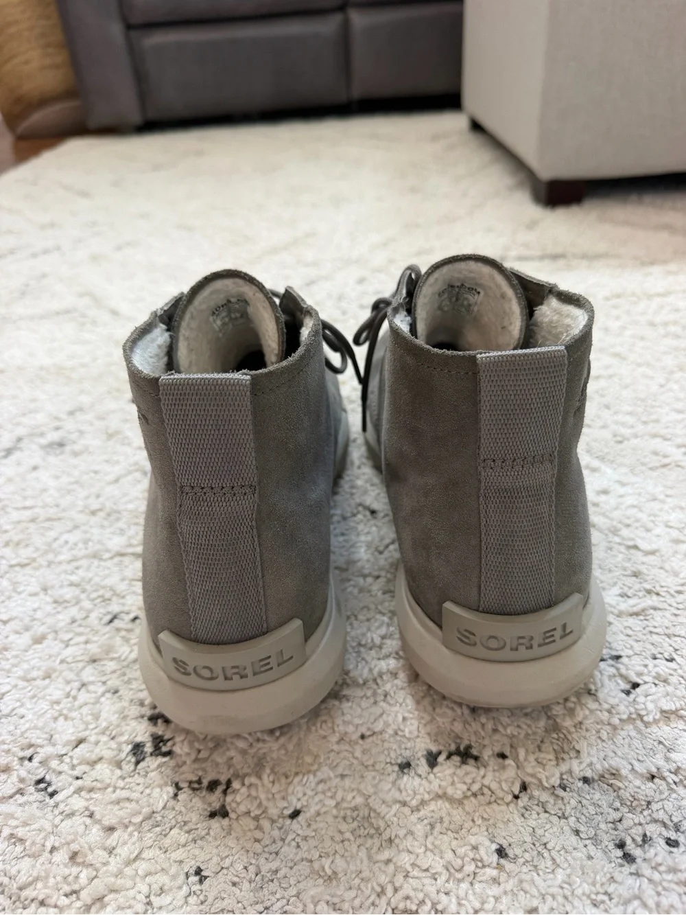 Sorel Men's Gray Suede Chukka Boots